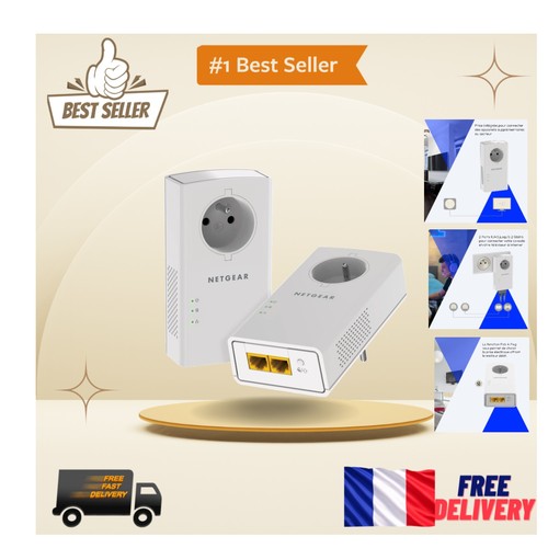 Prise cpl netgear - 2000, mbps