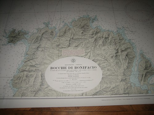 Ancienne carte marine - ancienne,