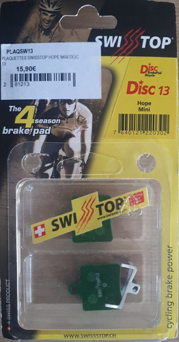 Plaquettes vtt frein disque - vtt,