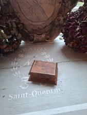 Ancienne boite En Cuir boite a