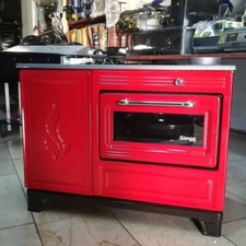 poêle à bois, cuisinière