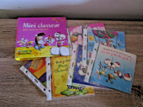 Mini classeur avec cartes - avec,