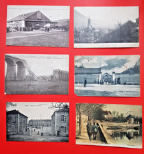 LOT  6  CARTES POSTALE