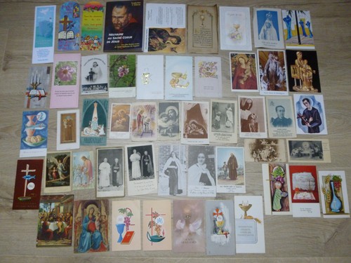 Lot 50 images pieuses - ,