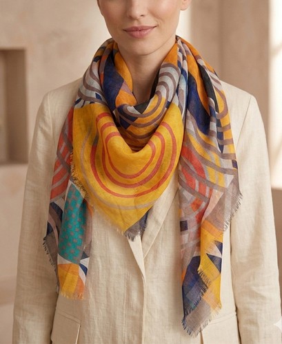 Grand foulard écharpe - grand, femme
