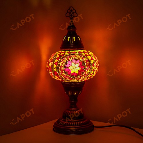 Lampe bureau mosaïque - bureau,