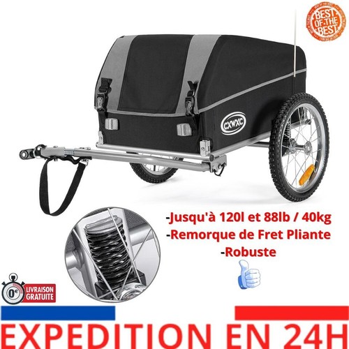 Cxwxc remorque velo cargo - velo, avec