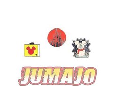 PSD37 Lot de 3 PIN'S Disney