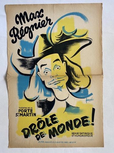 Affiche ancienne originale