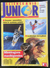 REVUE SCIENCE & VIE JUNIOR N° 1  - 1989 / SYSTEME SOLAIRE - DRAGONS
