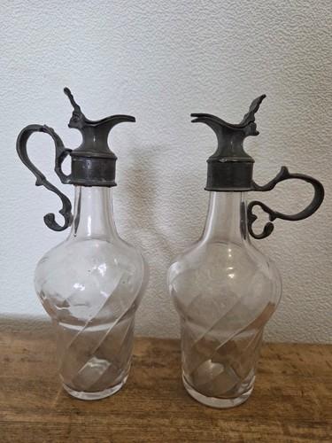 Anciennes petites carafes - petites,