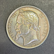 Médaille en argent, Napoléon