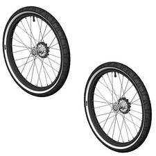 Croozer Kid Dog Vélo À Deux Roues Pour Kid Dog XL XXL Droite + Gauche 20"