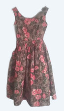 robe ancienne Vintage 1950 authentique style New Look robe d'été avec boléro