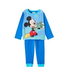 Pyjama garçon. Couleur bleu marine.  Mickey (modèle N°2)  2-12 ans.