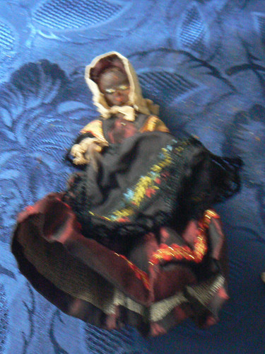 Ancienne poupee noire - ancienne, a
