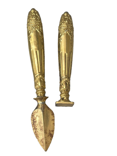Coupe papier cachet - cachet, vierge