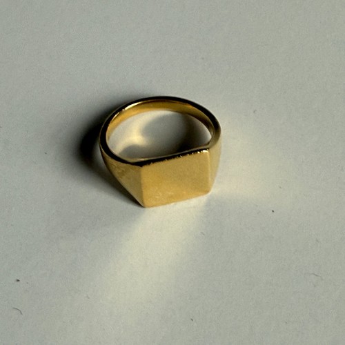 Miansai gold vermeil signet - gold,