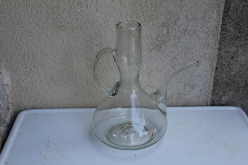 Ancienne burette verre - ancienne, en