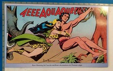 Illustration dessin RUSS MANNING  TARZAN  photo document cutout   