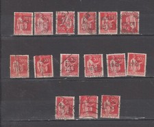 24E125 timbres FRANCE PAIX 283