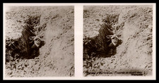 Première Guerre Mondiale, Ferme d'Hurtebise, Tranchée de départ des alleman