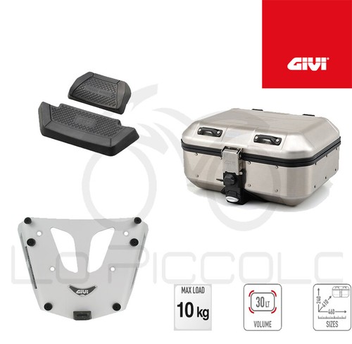 Givi valise aluminium dlm30a - dlm30a, +