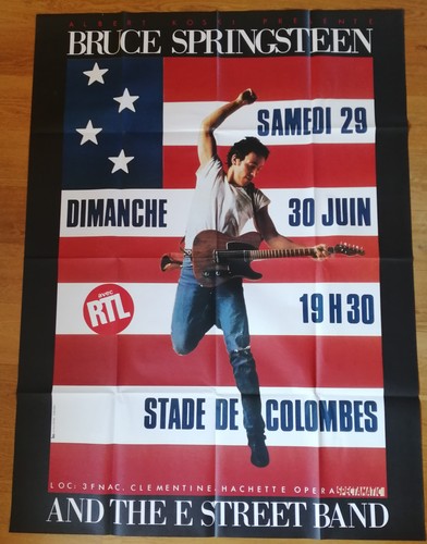 Bruce springsteen affiche - bruce,