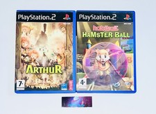 Lot 2 Jeux Aventure - PS2 Habitrail Hamster Ball/Arthur Et Les Minimoys VF Sony