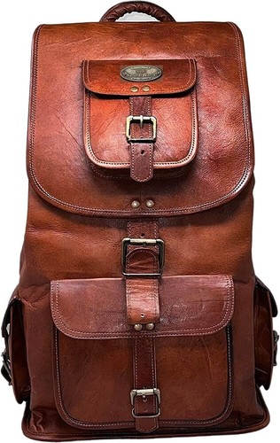 Sac dos cuir à - sac, en