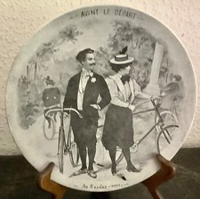 Assiette Sarreguemines Les