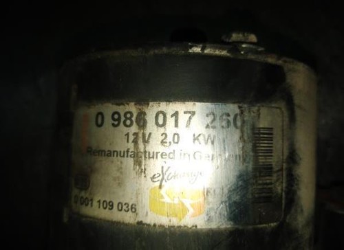 Moteur démarrage - moteur,