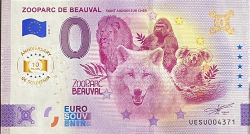 Billet euro zoo parc - billet, 0