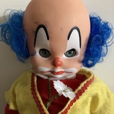 Grand clown poupée de chiffon