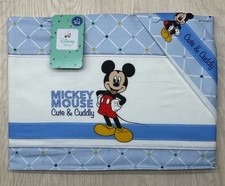 Draps Disney complet lit bébé Mickey souris 100 % coton