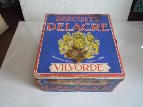 Boîte métal publicitaire