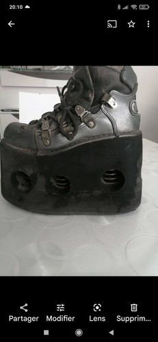 Chaussures plateforme new rock - plateforme,