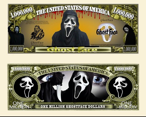 Ghostface billet 1 million - ghostface,