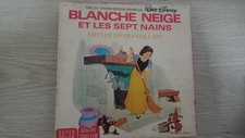 Film super 8 sonore "Blanche Neige et les Sept Nains" siffler en travaillant