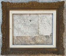 CADRE MONTPARNASSE LOUIS XIV SCULPTÉ BOIS DIM 5F ORIGINAL FRENCH FRAME 27X35 cm