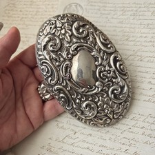 Couvercle Argent Anglais XIXè Victorian Sterling Silver 