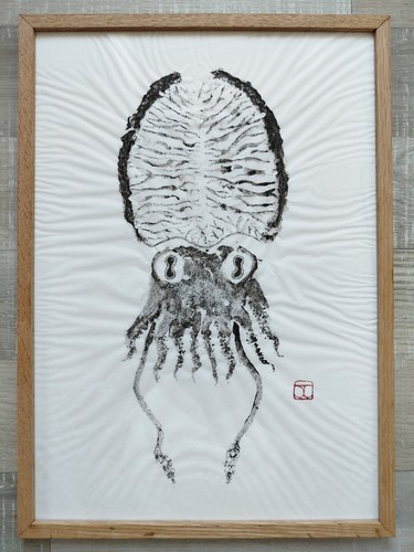 Estampe originale une - estampe, d'une