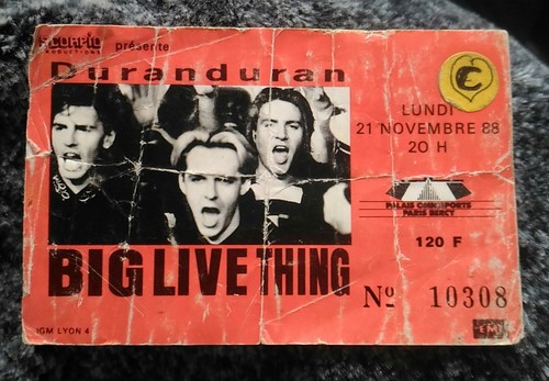 Ticket billet used - ticket, place