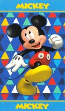 DRAP DE BAIN, SERVIETTE DE PLAGE - MICKEY DISNEY - MICROFIBRE 70X140 cm - C46 21
