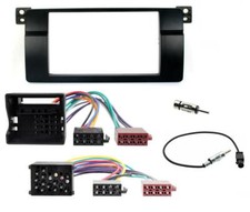 Noir Double din Carénage Kit