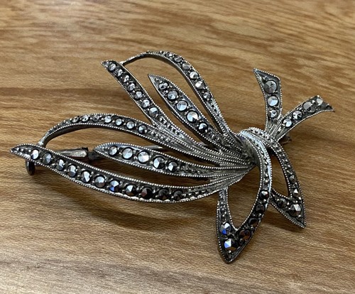 Broche ancienne argent - broche,