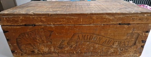 Boite bois amidon - en, du