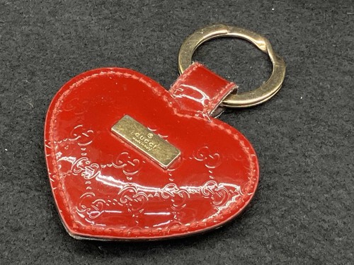 Gucci cuir coeur émail - coeur,