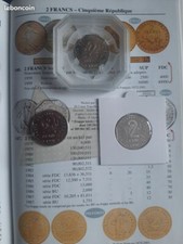 Pièces rares trio des 3 monnaies de 2 francs semeuse 1991.  