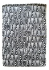 ARMANI Écharpe en Laine Unisexe Gris-Bleu en Jeans UJPC209100359